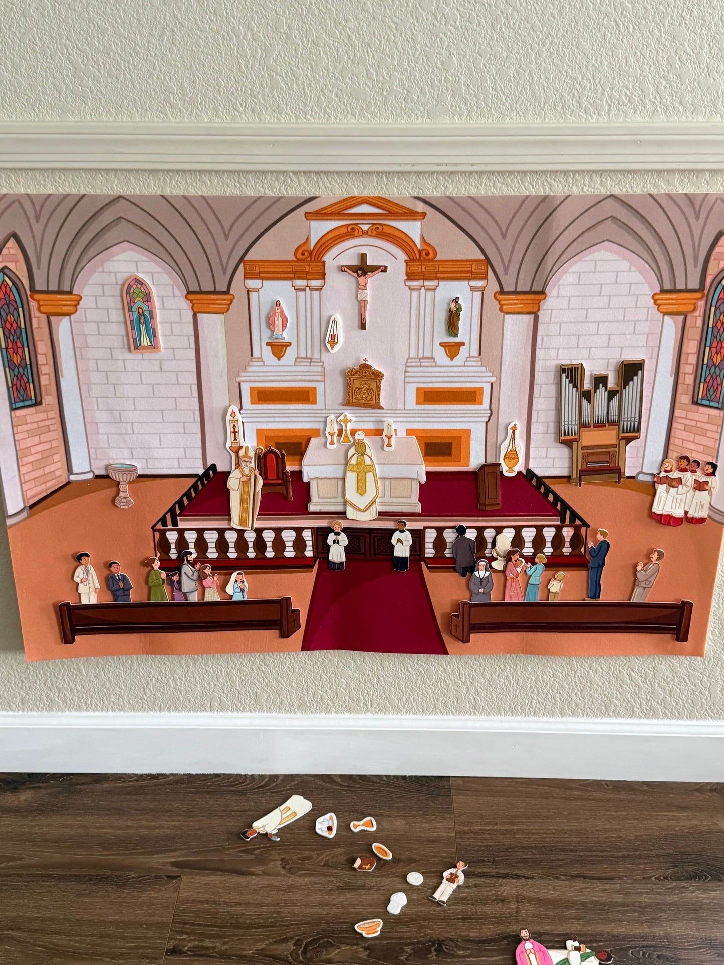 Pray & Play Church Story Board